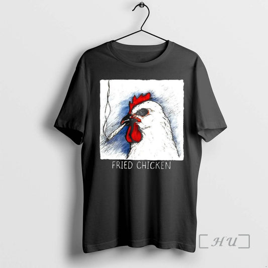 Officials Smoking Weed Fried Chicken Sketch T-Shirts, Hoodie, Sweatshirt | InkThreadWorks.com