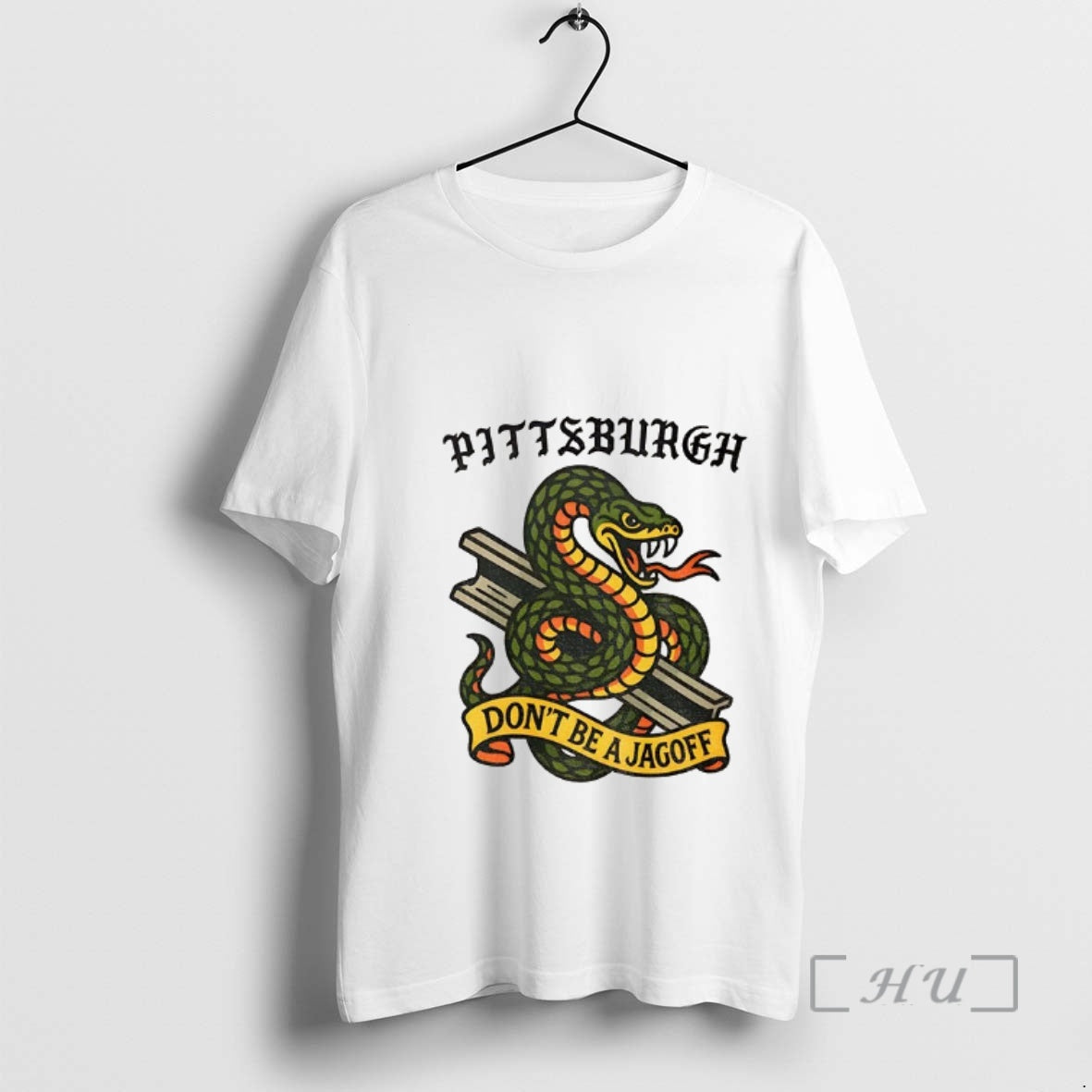 Officials Snake Pittsburgh Steeler Dont Be A Jagoff T-Shirts, Hoodie, Sweatshirt | InkThreadWorks.com