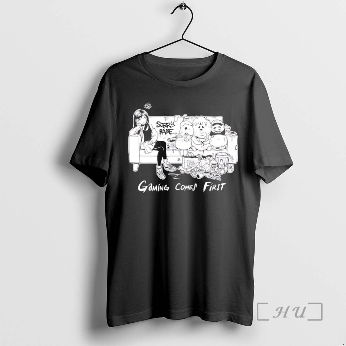 Officials Sorry Babe Gaming Comes First T-Shirts, Hoodie, Sweatshirt | InkThreadWorks.com