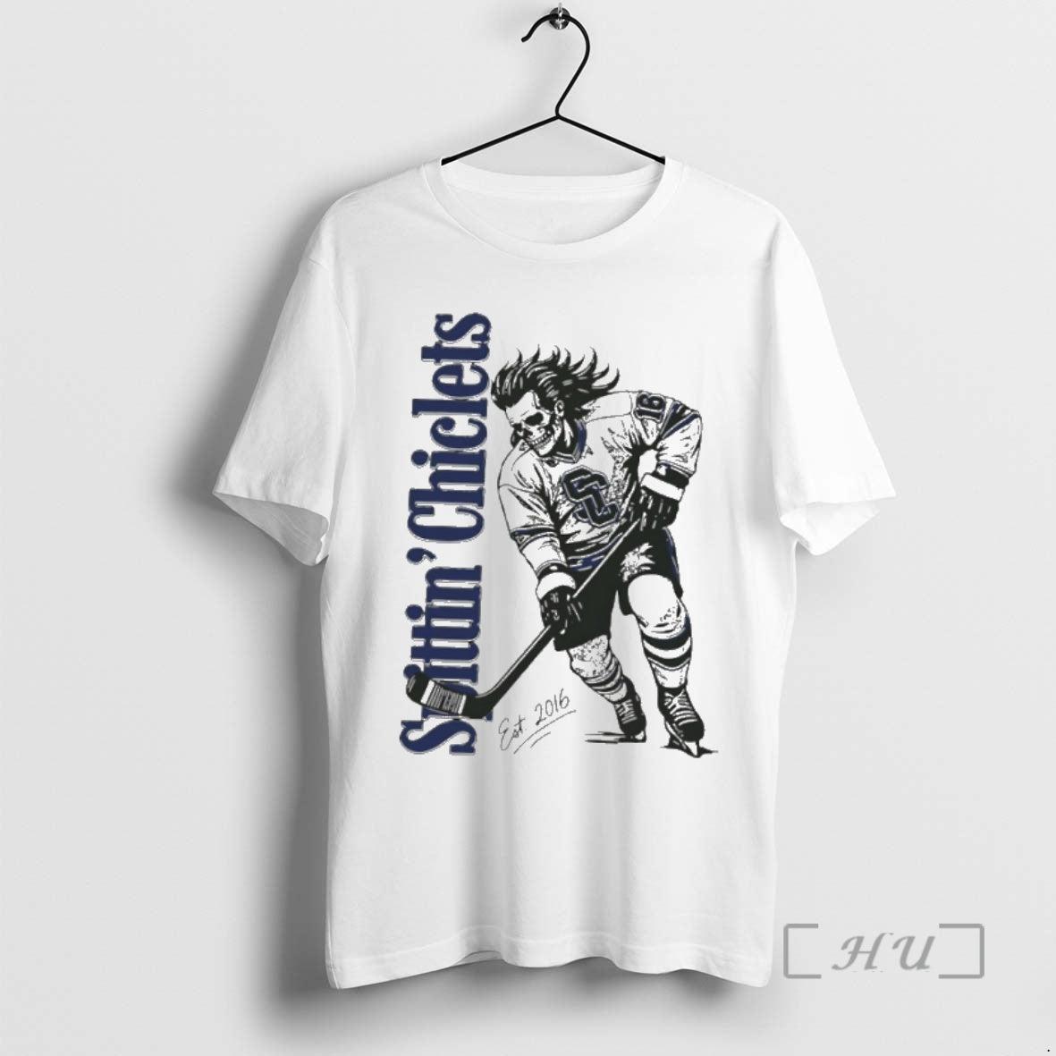 Officials Spittin Chiclets Skullet Vertical Hockey T-Shirts, Hoodie, Sweatshirt