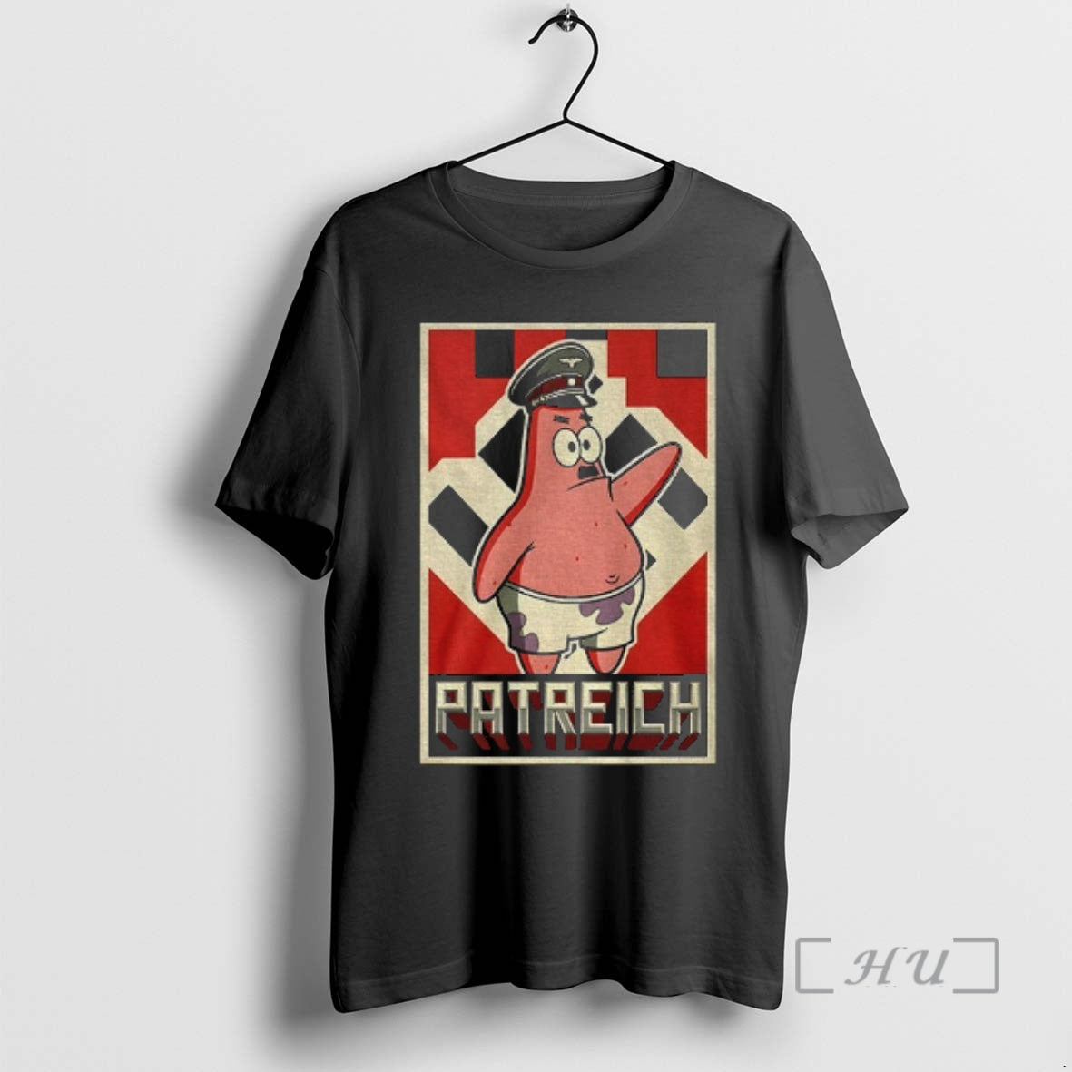 Officials Sponge Patrick Hitler Star Character Graphic T-Shirts, Hoodie, Sweatshirt | InkThreadWorks.com