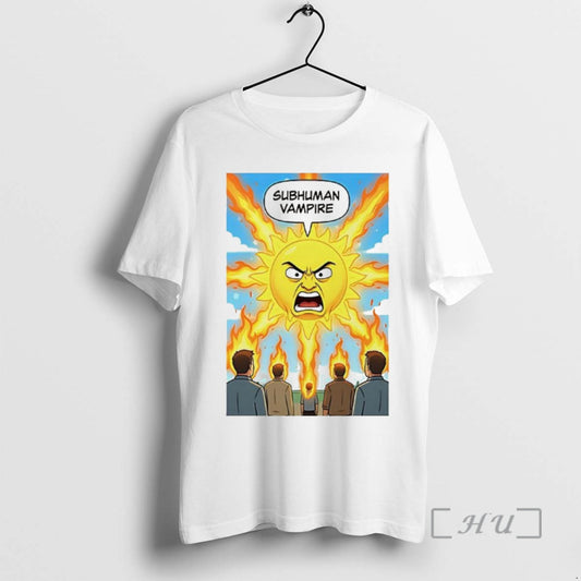 Officials Subhuman Vampire Sun Cartoon T-Shirts, Hoodie, Sweatshirt | InkThreadWorks.com