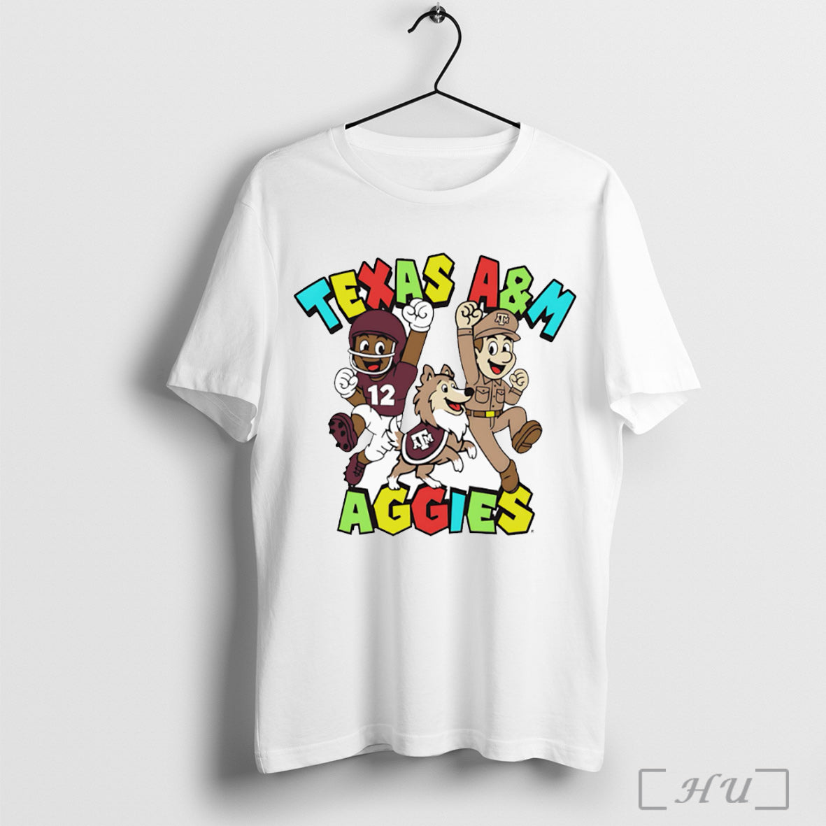 Officials Texas Am Aggies Football Player Reveille And A Corps Shirt Hoodie Sweater Longsleeve And