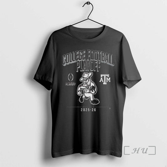 Officials Texas Am Football Cfp Mascot 2025 2026 T-Shirts, Hoodie, Sweatshirt | InkThreadWorks.com