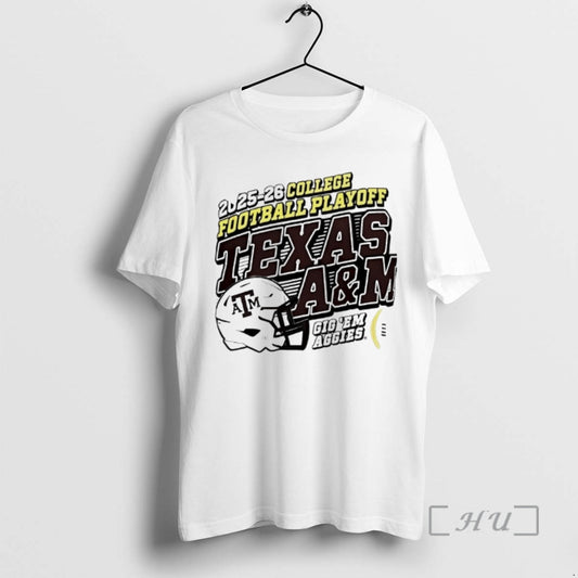 Officials Texas Am Gigem Aggies 2025 26 College Football Playoff T-Shirts, Hoodie, Sweatshirt | InkThreadWorks.com