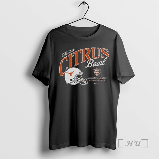 Officials Texas Longhorns Football 2025 Cheez It Citrus Bowl December 31st 2025 Premium T Shirts Hoodie, Sweatshirt