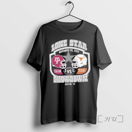 Officials Texas Longhorns Vs Texas Am Aggies2025 Lone Star Showdown T-Shirts, Hoodie, Sweatshirt | InkThreadWorks.com