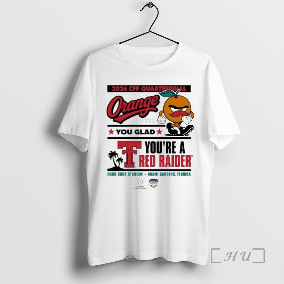 Officials Texas Tech 2025 Cfp Orange You Glad Youre A Red Raider Premium T Shirts Hoodie, Sweatshirt | InkThreadWorks.com