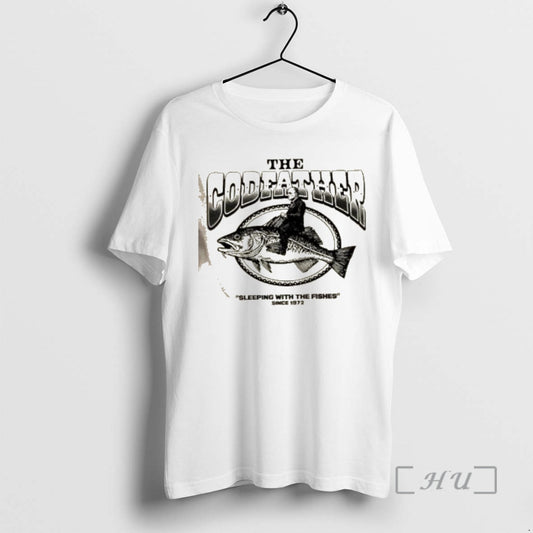 Officials The Codfather Sleeping With The Fishes Since 1972 T-Shirts, Hoodie, Sweatshirt | InkThreadWorks.com