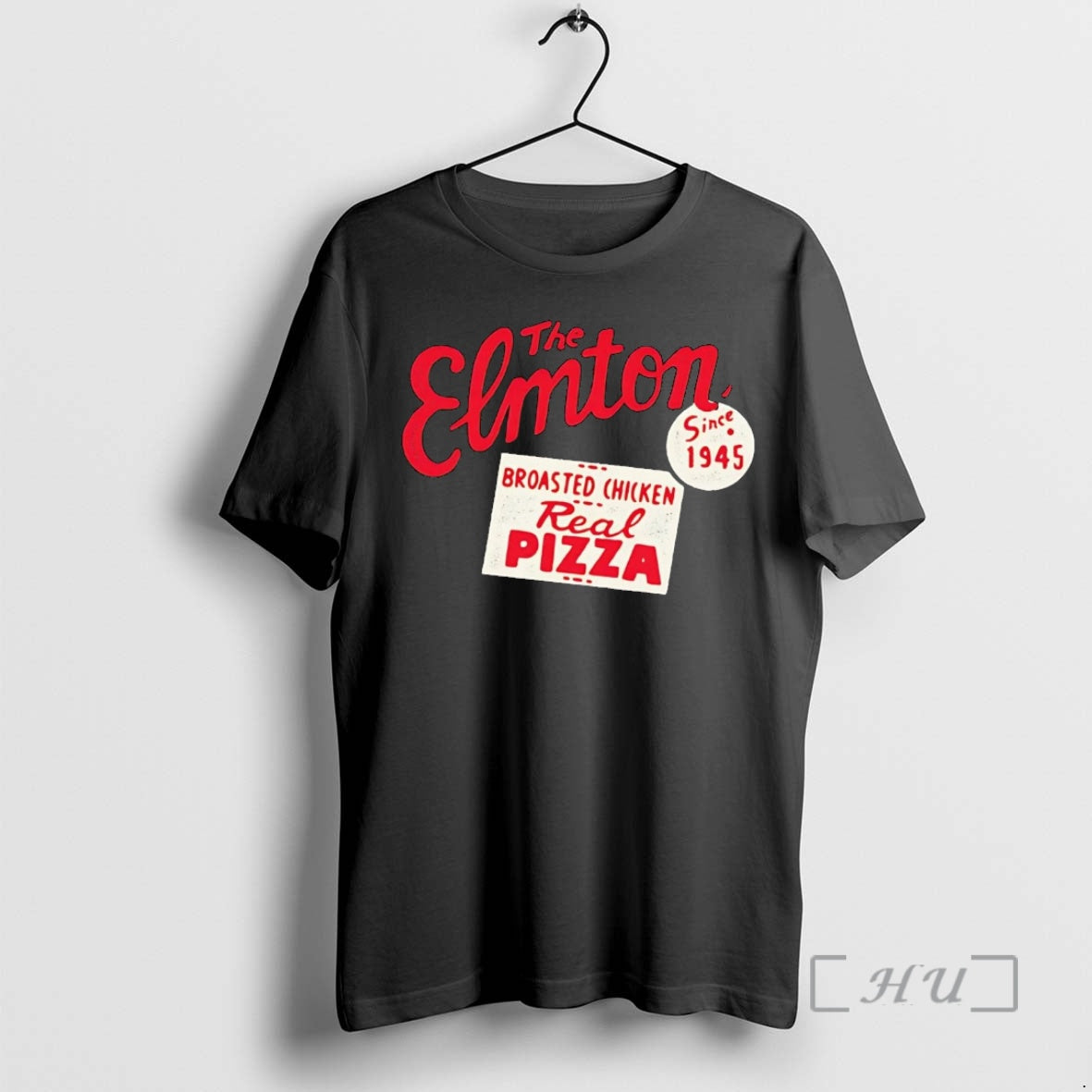 Officials The Elmton Broasted Chicken Real Pizza Since 1945 T-Shirts, Hoodie, Sweatshirt | InkThreadWorks.com