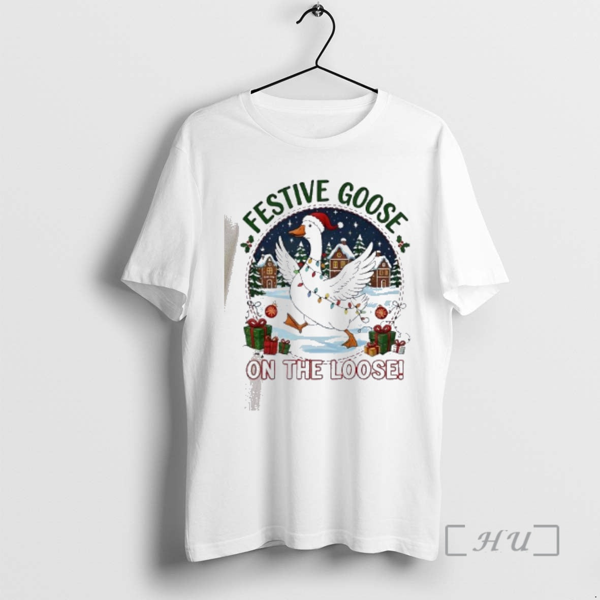 Officials The Festive Goose Is Officially On The Loose T-Shirts, Hoodie, Sweatshirt | InkThreadWorks.com