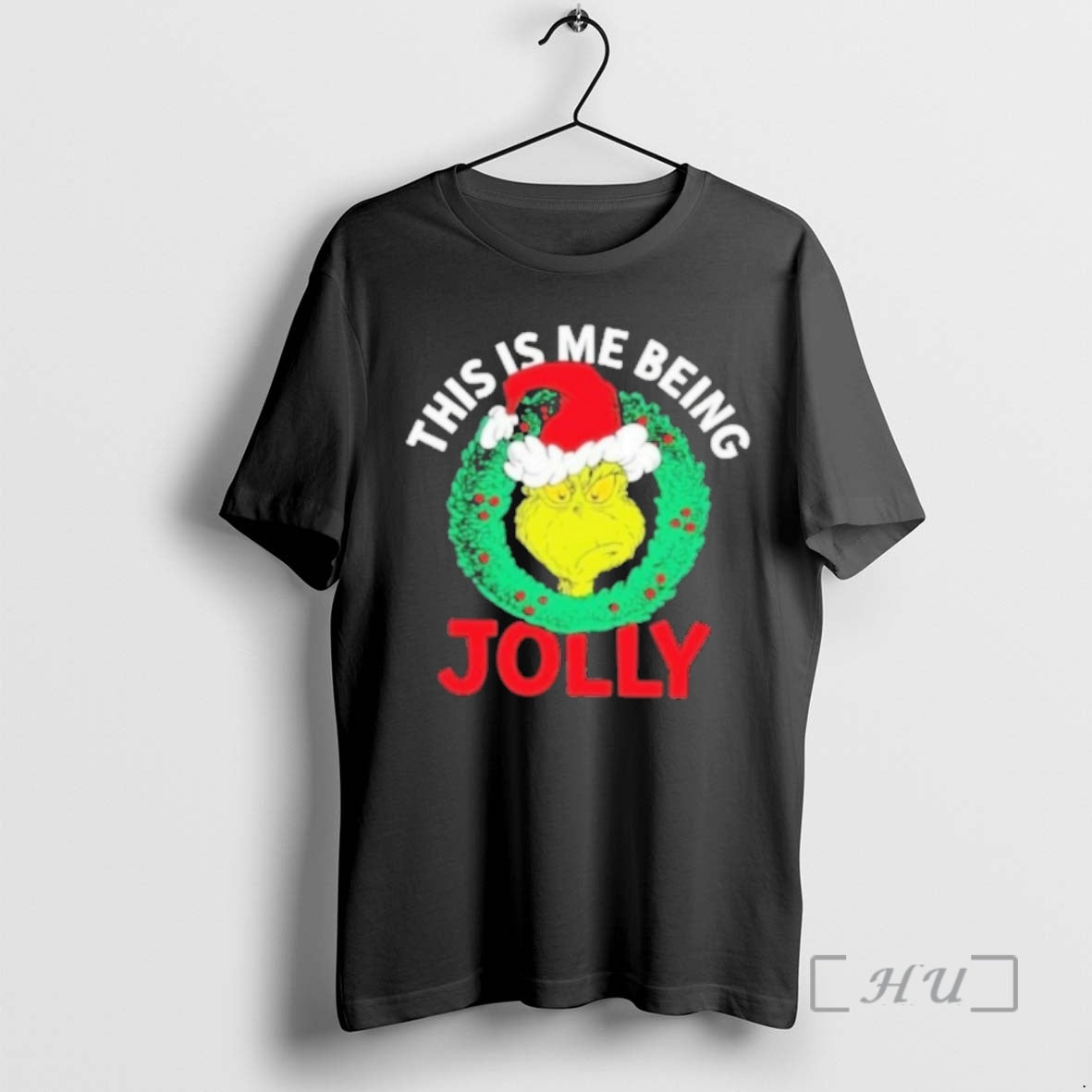 Officials The Grinch This Is Me Being Jolly Christmas T-Shirts, Hoodie, Sweatshirt | InkThreadWorks.com