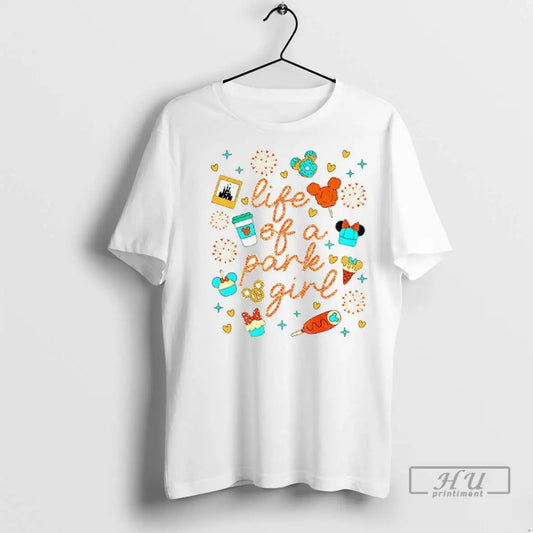 Officials The Life Of A Park Girl Magic Kingdom Mouse And Friends T Shirts
