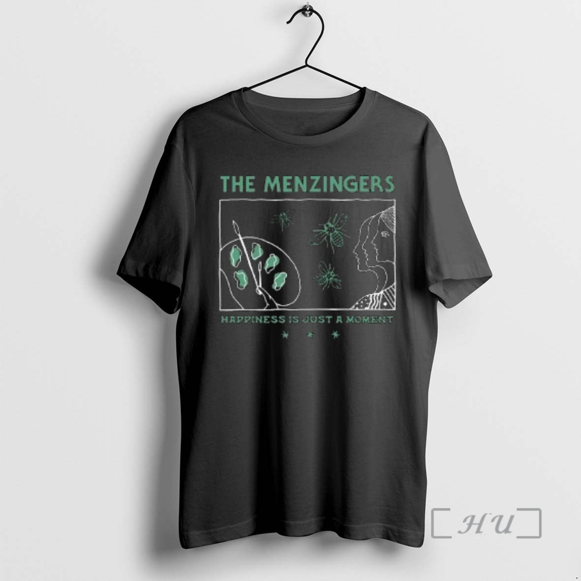 Officials The Menzingers Painter Circle Black T-Shirts, Hoodie, Sweatshirt | InkThreadWorks.com