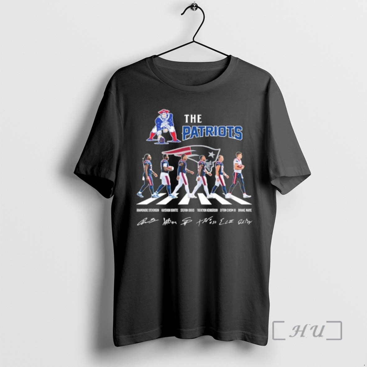 Officials The Patriots Player Abbey Road Signature T-Shirts, Hoodie, Sweatshirt | InkThreadWorks.com