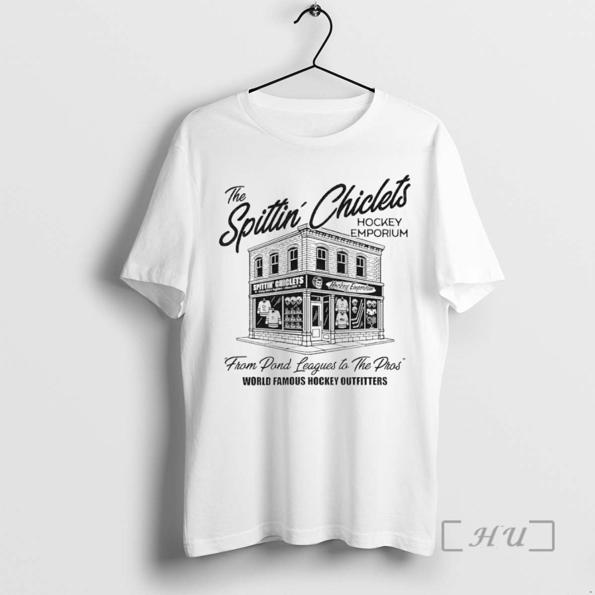 Officials The Spittin Chiclets Hockey Emporium Circle T-Shirts, Hoodie, Sweatshirt | InkThreadWorks.com