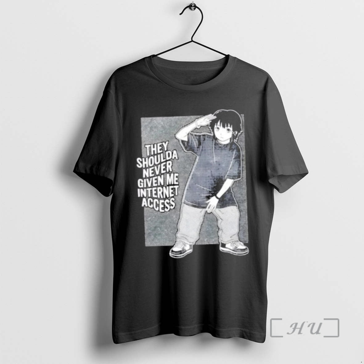 Officials They Shoulda Never Given Me Internet Access Anime T-Shirts, Hoodie, Sweatshirt | InkThreadWorks.com