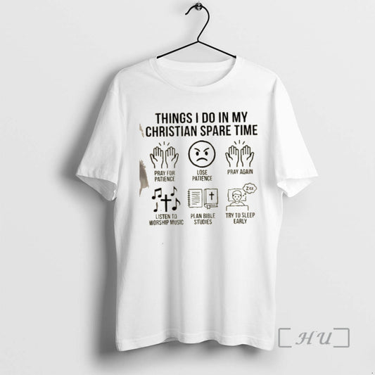 Officials Things I Do In My Christian Spare Time T-Shirts, Hoodie, Sweatshirt | InkThreadWorks.com