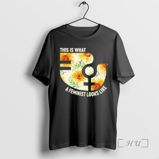 Officials This Is What A Feminist Looks Like Floral T-Shirts, Hoodie, Sweatshirt | InkThreadWorks.com