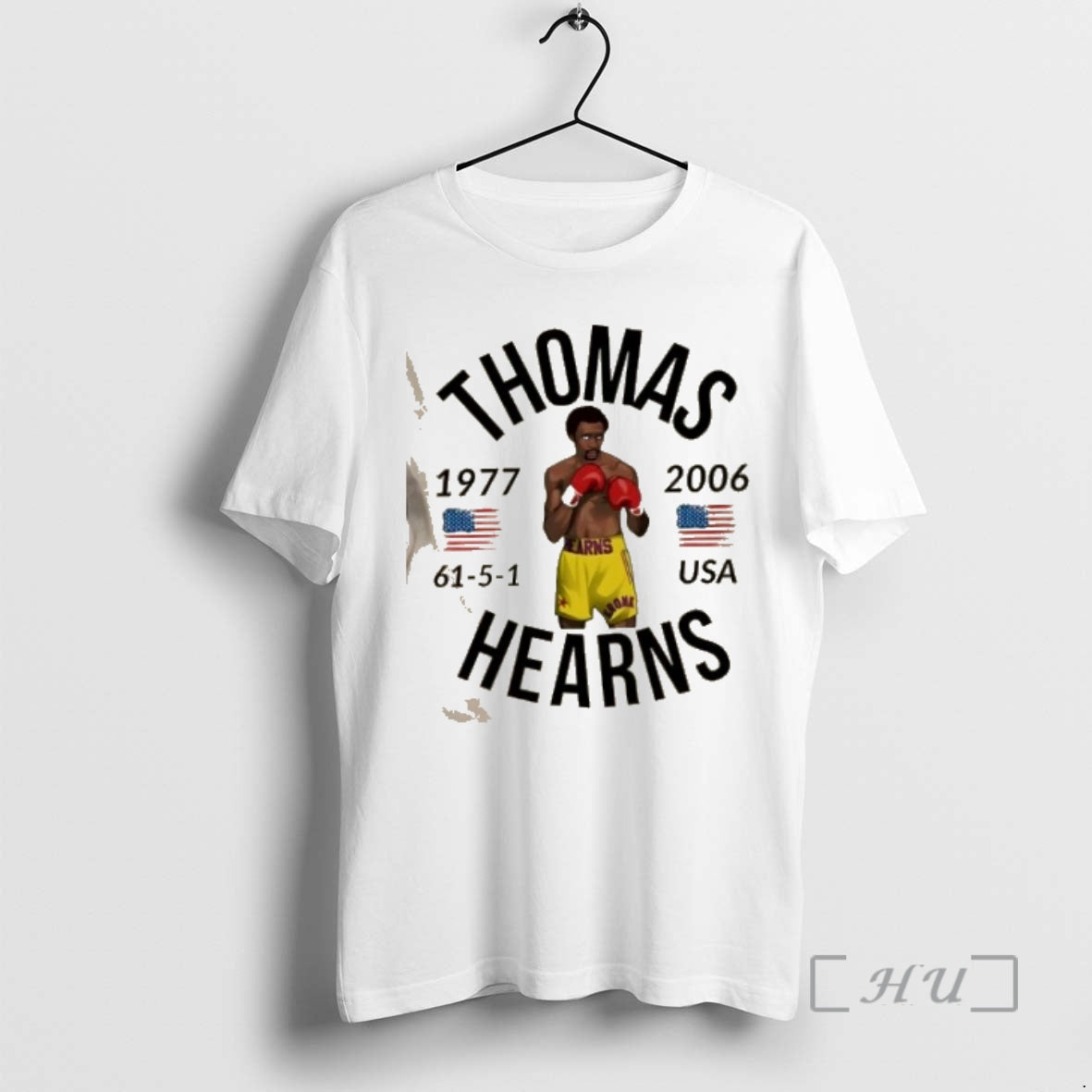 Officials Thomas Hearns 1977 2006 Usa Flags T-Shirts, Hoodie, Sweatshirt | InkThreadWorks.com