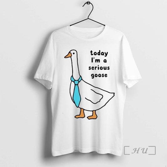 Officials Today Im A Serious Goose T-Shirts, Hoodie, Sweatshirt | InkThreadWorks.com