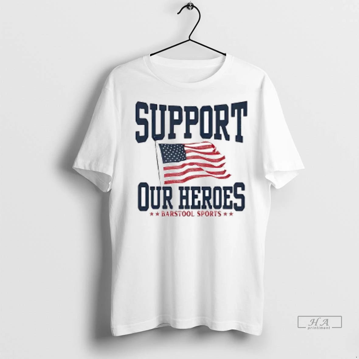 Officials Trendy Tunnel To Towers Foundation Support Our Heroes Barstool Sports Usa Flag Ladies