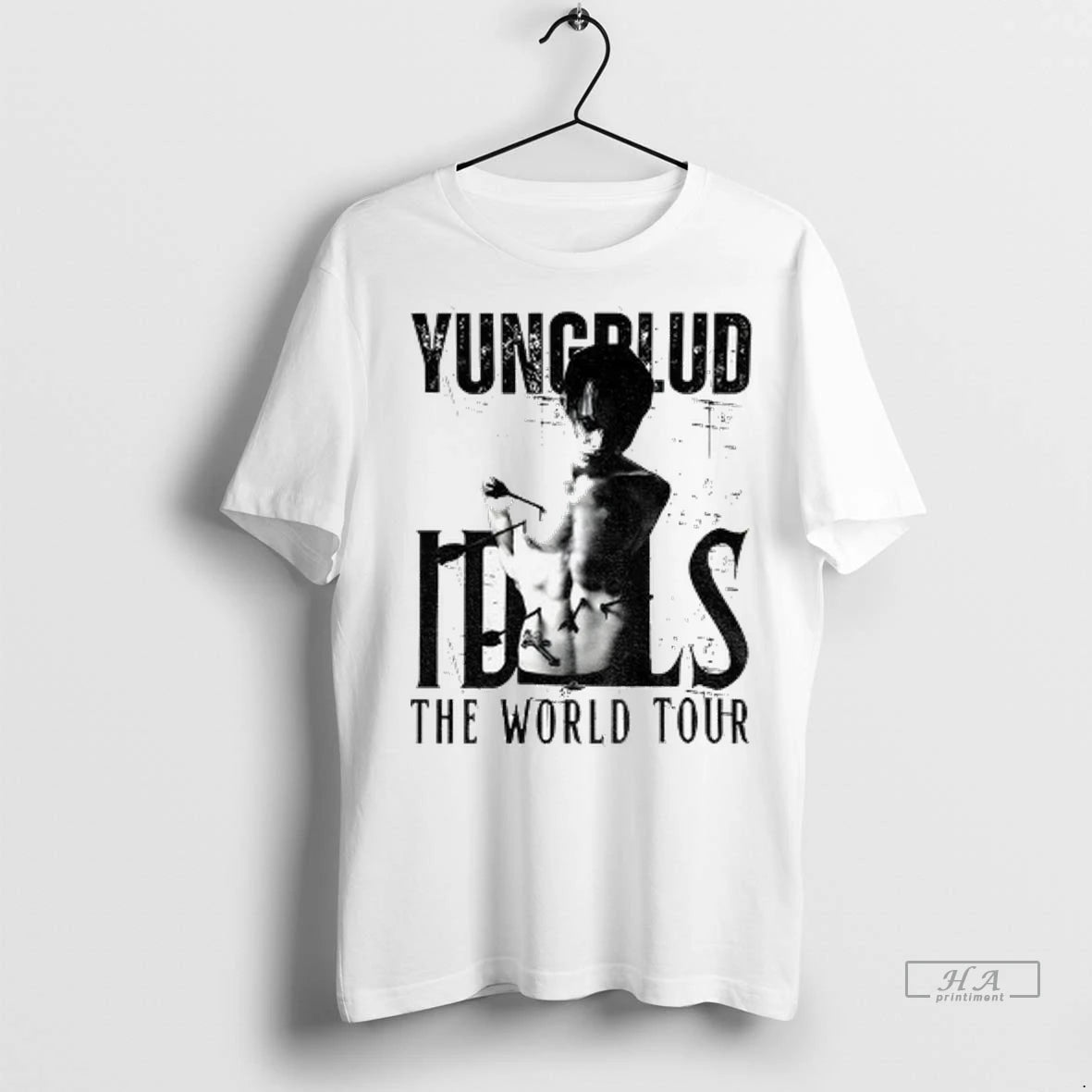 Officials Trendy Yungblud Idols The World Tour Retro Concert Band Shirt Sweater