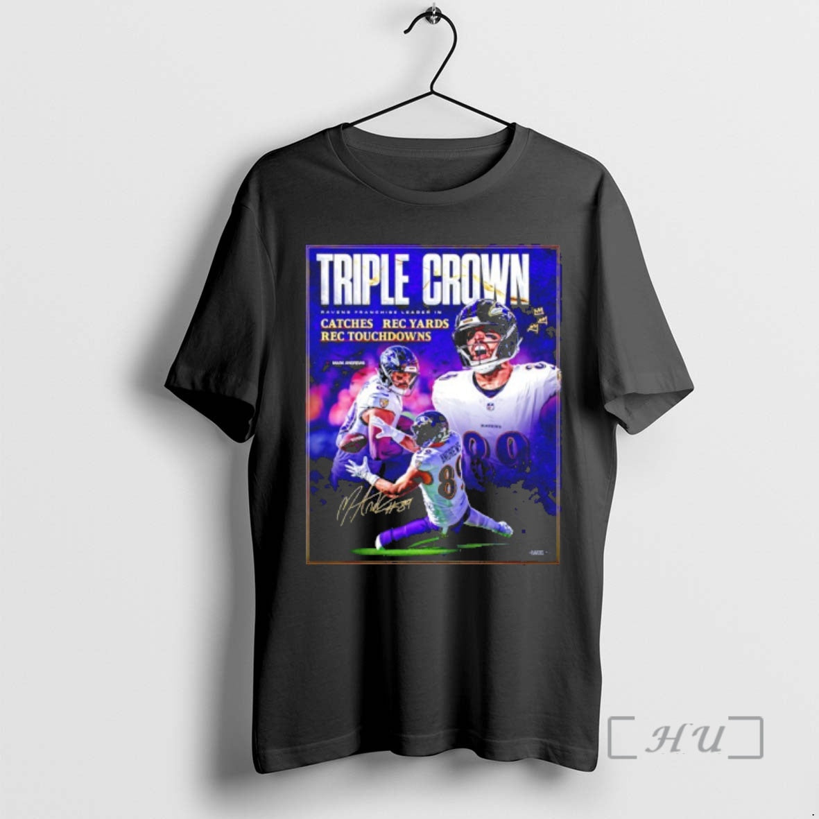 Officials Triple Crown For Mark Andrews Baltimore Ravens 2025 Pro Bowl Premium T Shirts Sweater Hoodie, Sweatshirt