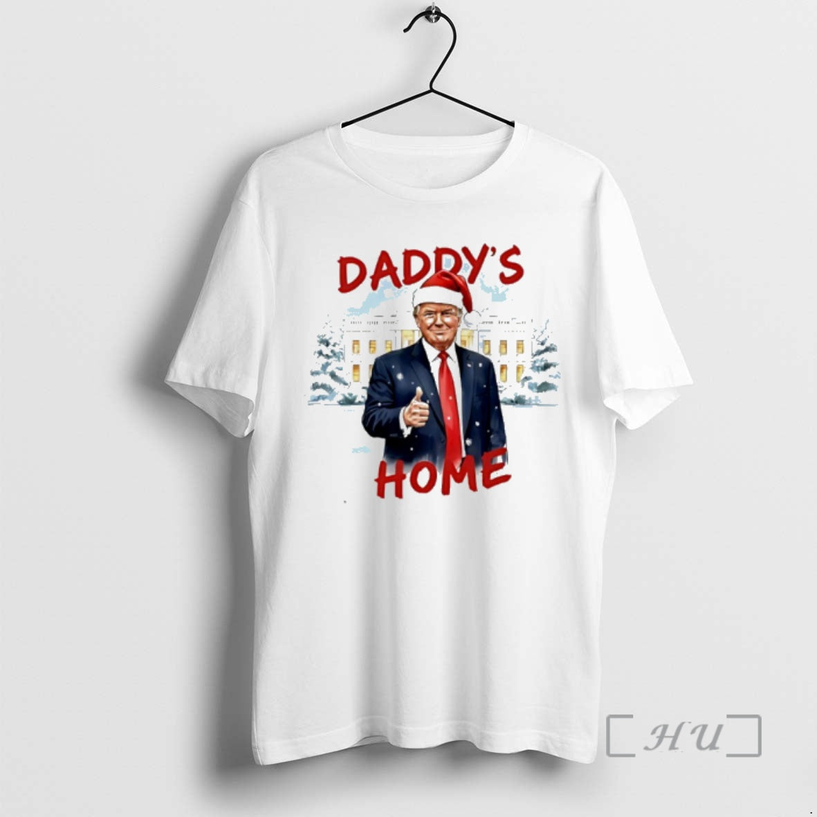 Officials Trump Daddys Home Christmas 25 T-Shirts, Hoodie, Sweatshirt | InkThreadWorks.com