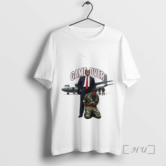Officials Trump Raided Nicolas Maduro Game Over T-Shirts, Hoodie, Sweatshirt | InkThreadWorks.com
