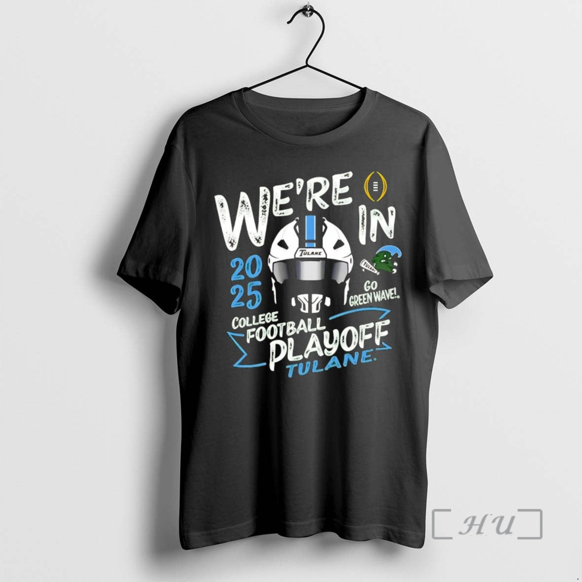 Officials Tulane Green Wave Helmet Were In College Football Playoff T-Shirts, Hoodie, Sweatshirt | InkThreadWorks.com
