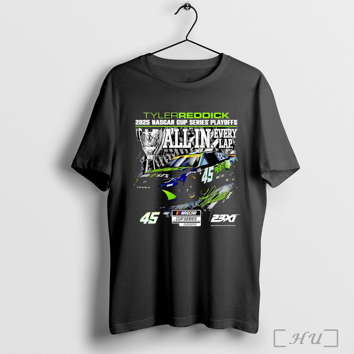 Officials Tyler Reddick Checkered Flag Sports 2025 Nascar Cup Series Playoffs All In Every Lap