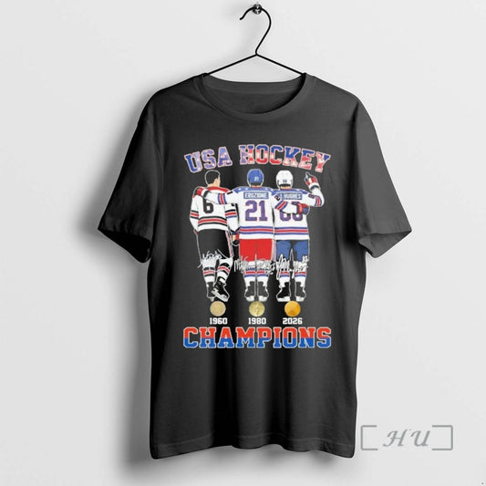 Officials Usa Hockey Champions 1960 1980 2026 Signatures