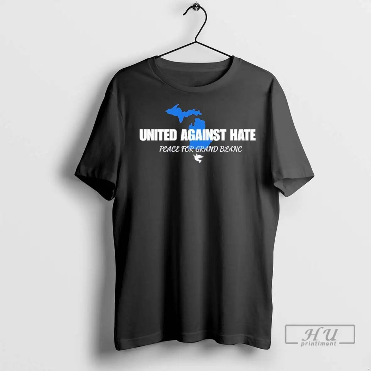 Officials United Against Hate Peace For Grand Blanc T Shirts