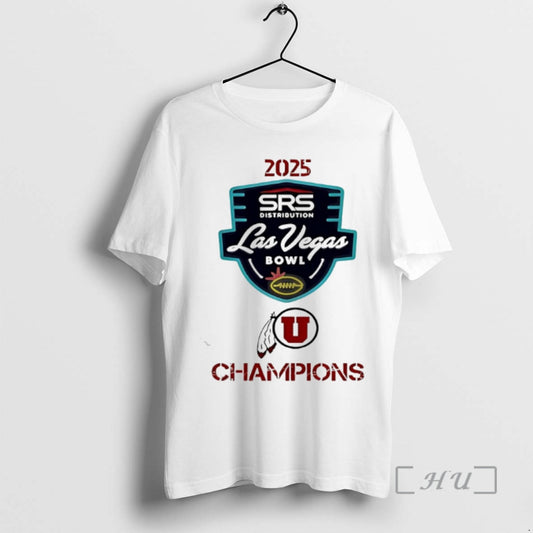 Officials Utah Utes Las Vegas Bowl Champions 2025 T-Shirts, Hoodie, Sweatshirt | InkThreadWorks.com