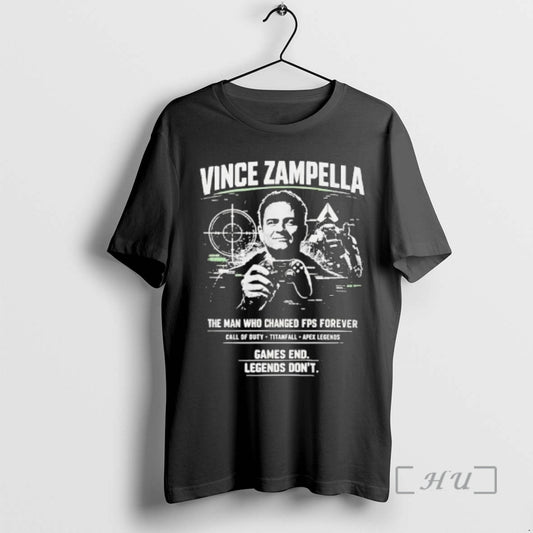 Officials Vince Zampella The Man Who Changed Fps Forever T-Shirts, Hoodie, Sweatshirt | InkThreadWorks.com