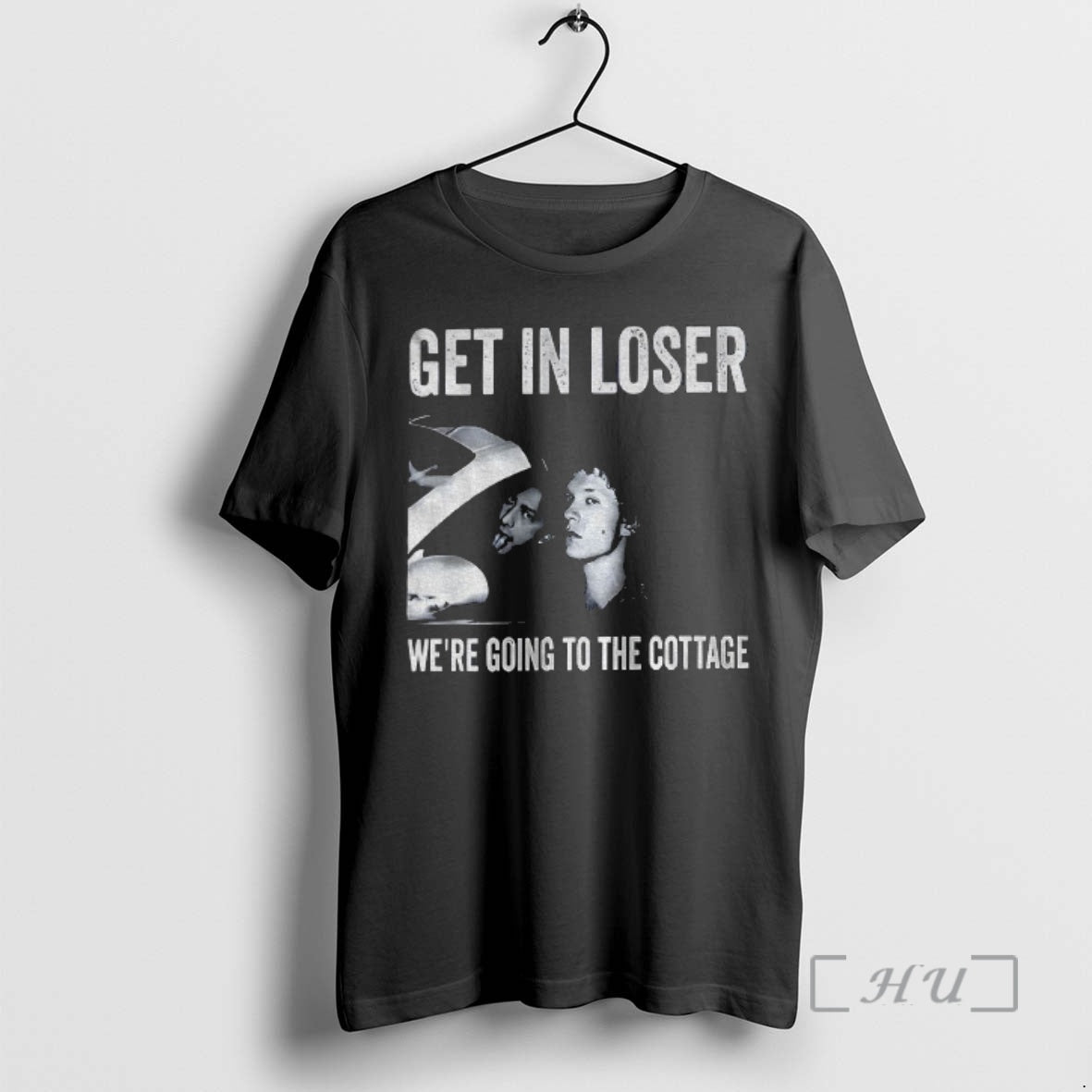 Officials Vintage Get In Loser Were Going To The Cottage Movie Lover Premium T Shirts Hoodie, Sweatshirt | InkThreadWorks.com
