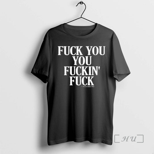 Officials Vintage Graphic Fuck You You Fuckin Fuck Circle Black T-Shirts, Hoodie, Sweatshirt | InkThreadWorks.com