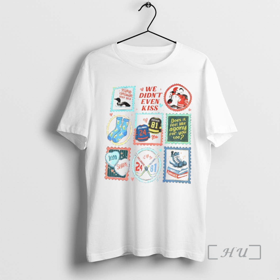 Officials Vintage Hollander Rozanov Hockey Stamp T-Shirts, Hoodie, Sweatshirt | InkThreadWorks.com