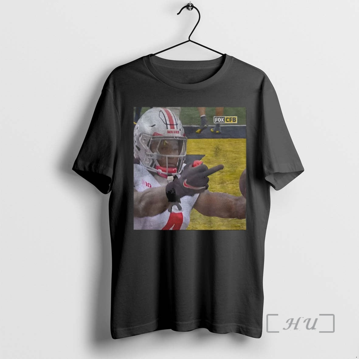 Officials Vintage Jeremiah Smith With The Marcus Hall Flip Off T-Shirts, Hoodie, Sweatshirt | InkThreadWorks.com