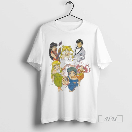 Officials Vintage Sailor Moon Puff Print T-Shirts, Hoodie, Sweatshirt | InkThreadWorks.com