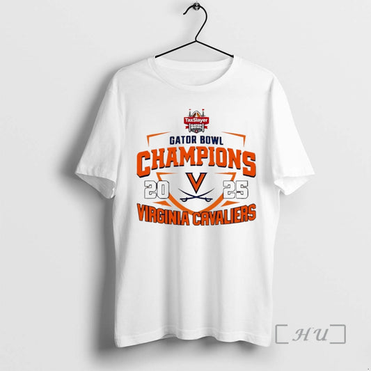 Officials Virginia Cavaliers 2025 Ncaa Gator Bowl Champions Circle T-Shirts, Hoodie, Sweatshirt | InkThreadWorks.com
