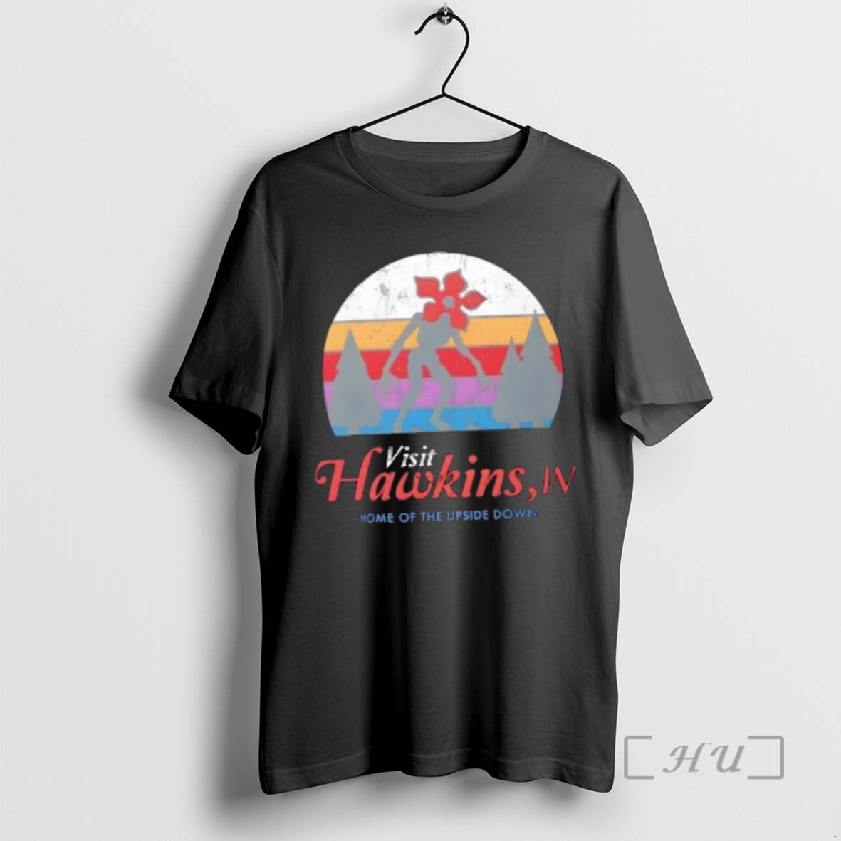Officials Visit Hawkins In Home Of The Upside Down T-Shirts, Hoodie, Sweatshirt | InkThreadWorks.com