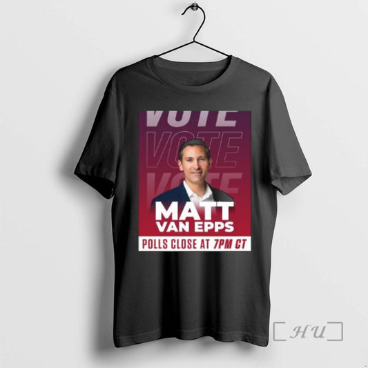 Officials Vote Matt Van Epps 2025 Circle Black T-Shirts, Hoodie, Sweatshirt | InkThreadWorks.com