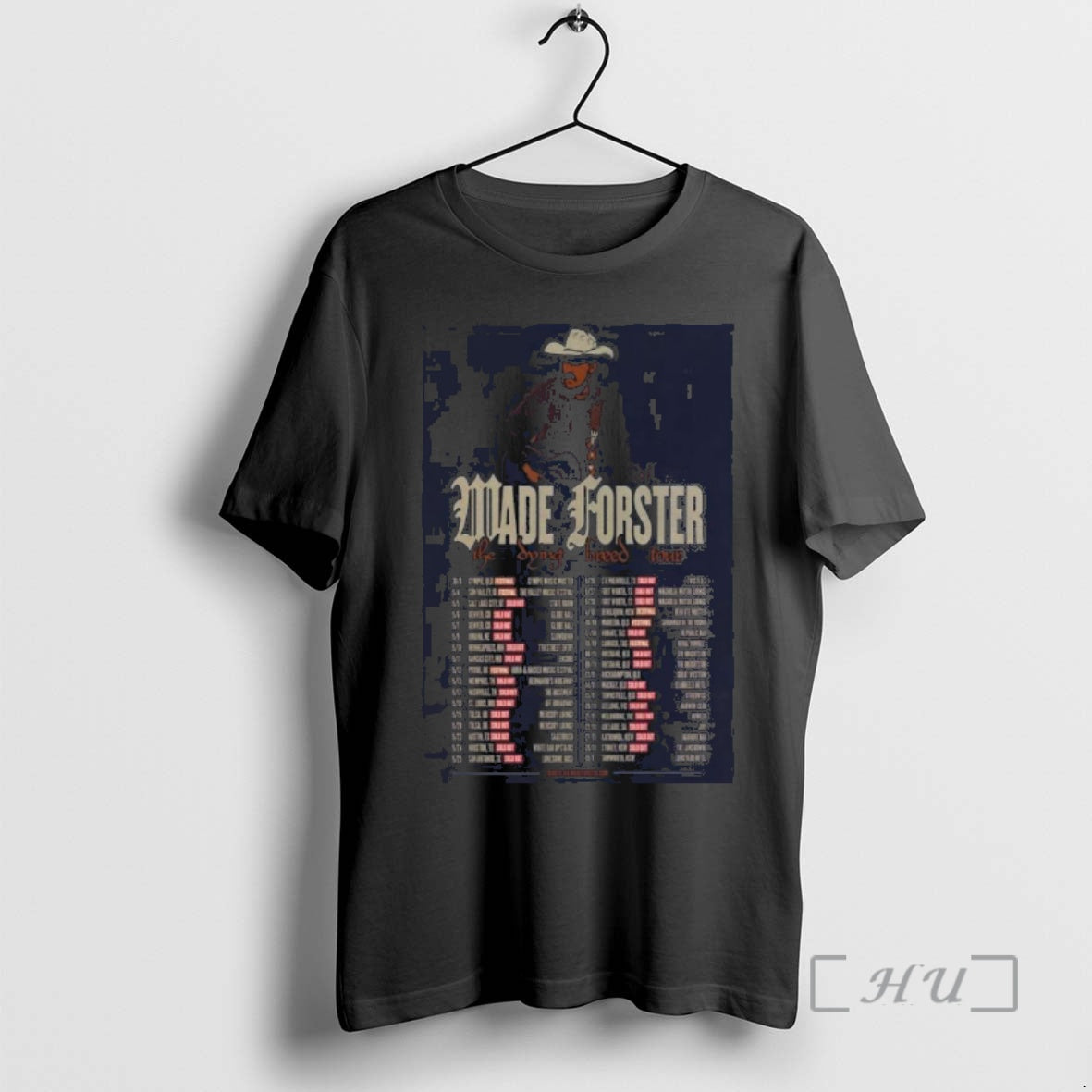 Officials Wade Forster 2026 The Dying Breed Tour T-Shirts, Hoodie, Sweatshirt | InkThreadWorks.com