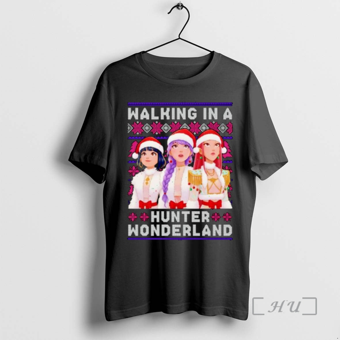 Officials Walking In A Hunter Wonderland Ugly Christmas Ornaments T-Shirts, Hoodie, Sweatshirt | InkThreadWorks.com