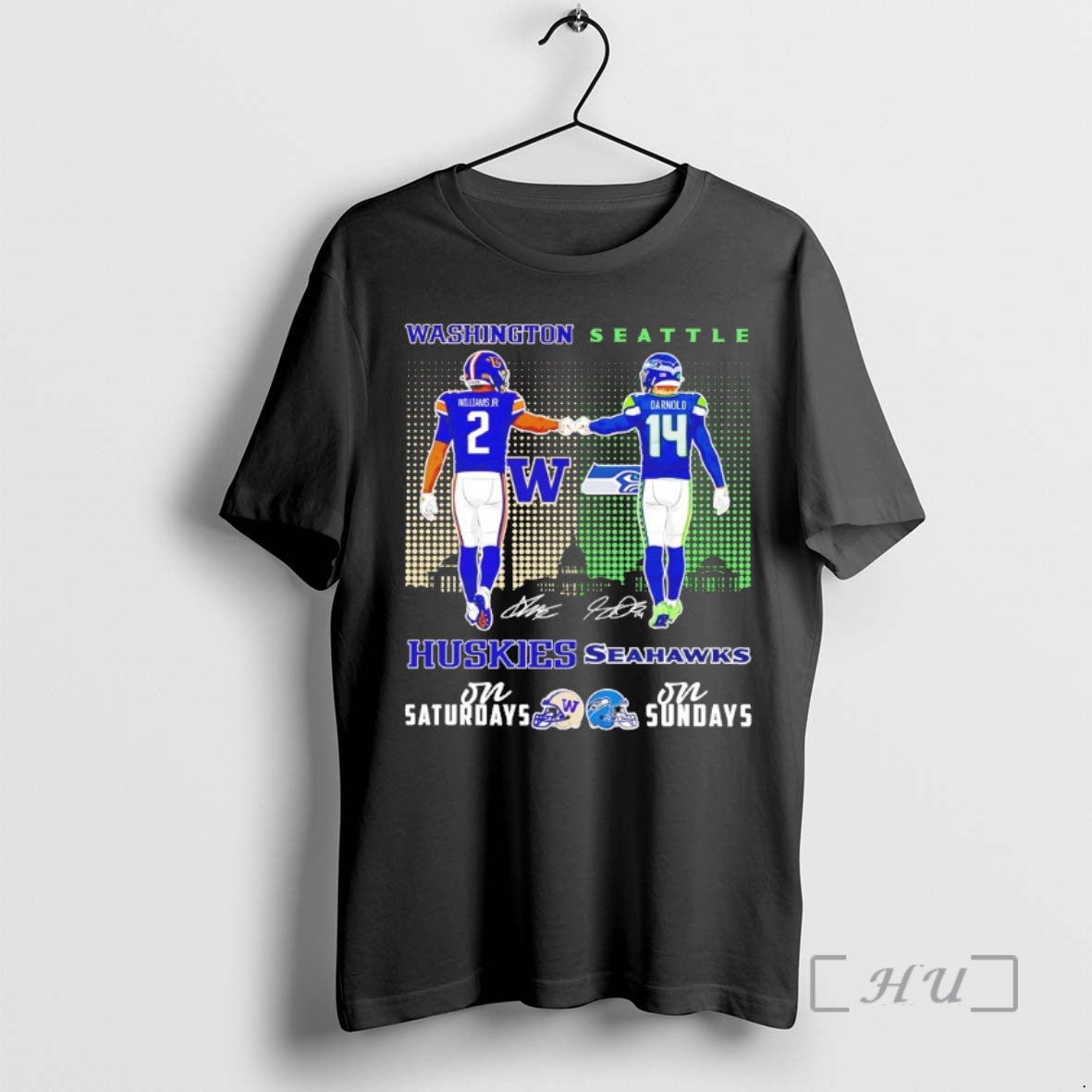 Officials Washington Seattle Huskies Seahawks Football Saturday Sunday T-Shirts, Hoodie, Sweatshirt | InkThreadWorks.com