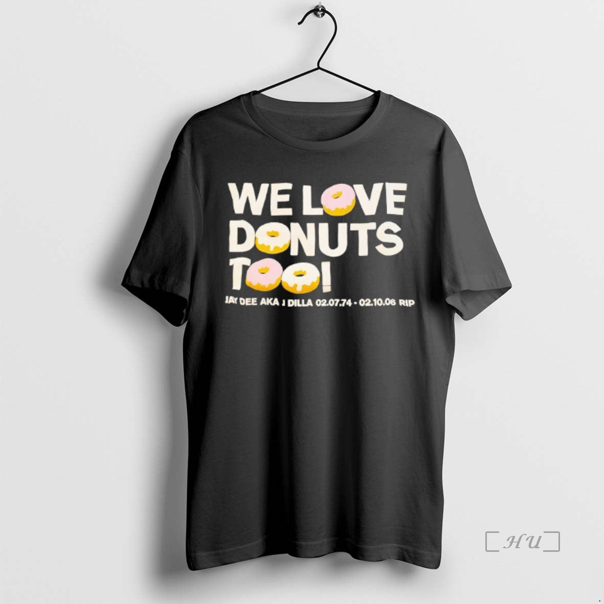 Officials We Love Donuts Too Jay Dee Aka J Dilla Rip Premium T Shirts Sweater Hoodie, Sweatshirt | InkThreadWorks.com