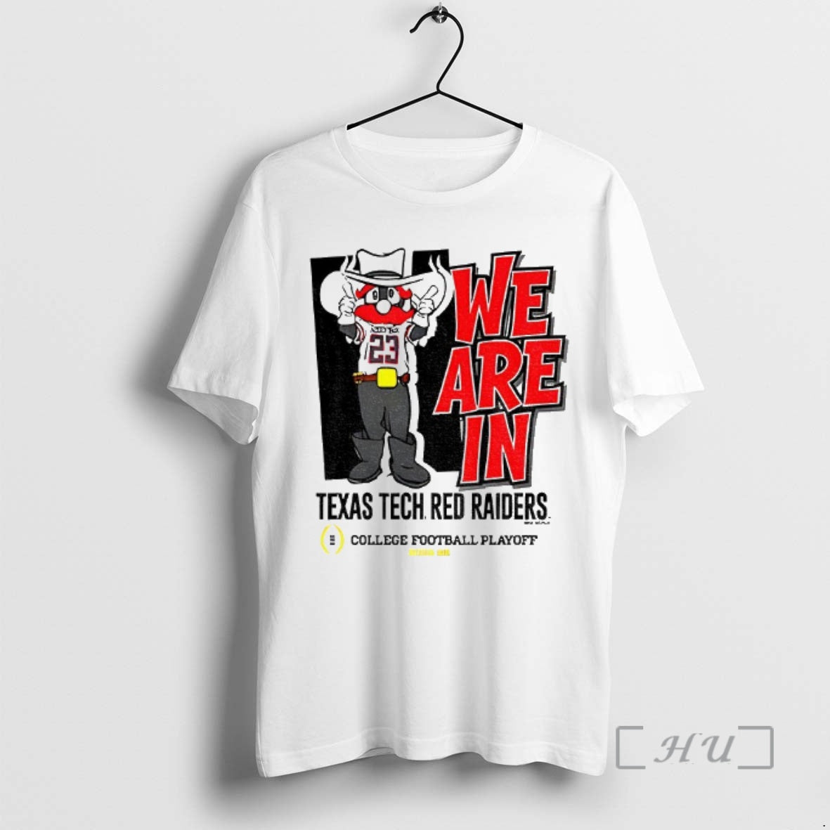 Officials We Are In Texas Tech Red Raiders 2025 Cfp Bound Mascot College Football Playoff T-Shirts, Hoodie, Sweatshirt