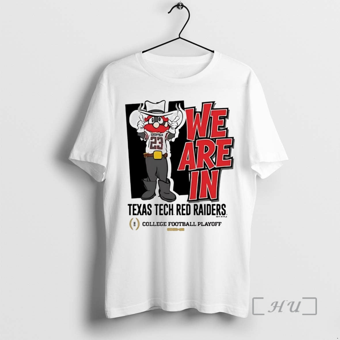 Officials We Are In Texas Tech Red Raiders 2025 College Football Playoff Premium T Shirts Hoodie, Sweatshirt